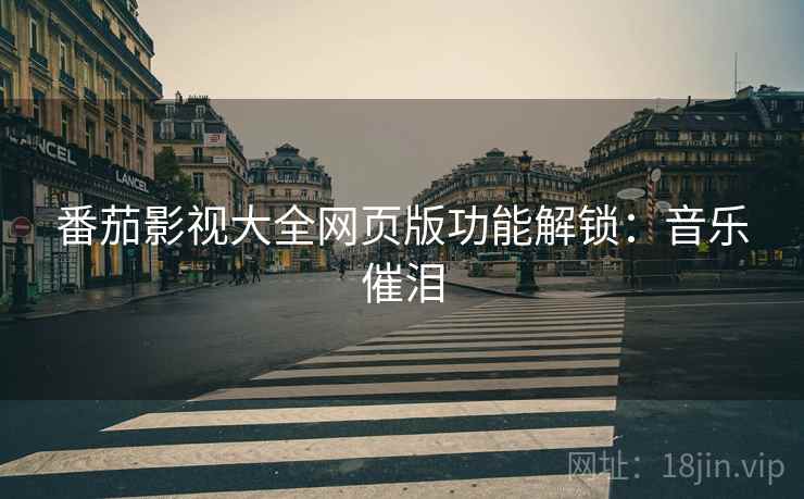 番茄影视大全网页版功能解锁：音乐催泪
