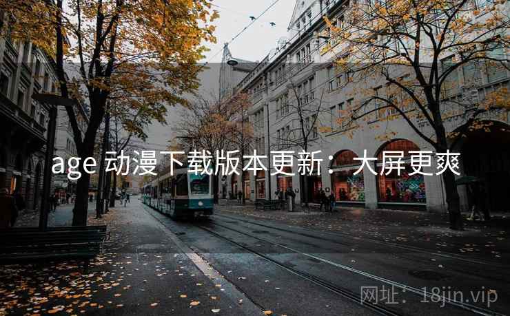 age 动漫下载版本更新：大屏更爽